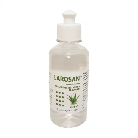 Larosan+ Gel igienizant pentru maini cu aloe vera x 200ml