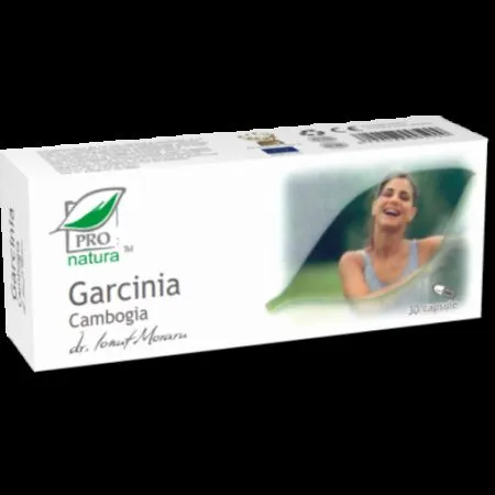 Garcinia Cambogia, 30 capsule, Pro Natura