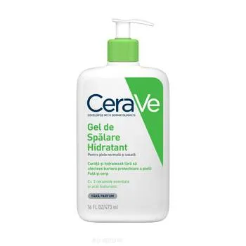 Gel de spalare hidratant piele normala-uscata, 473ml, CeraVe