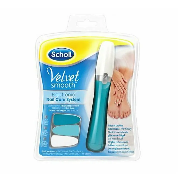 Sistem electronic de ingrijire a unghiilor Velvet Smooth, Scholl