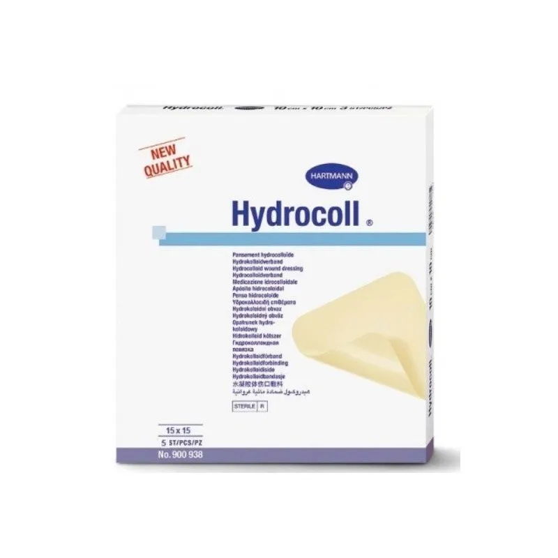 HARTMANN HYDROCOLL PANSAMENT HIDROCOLOIDAL STERIL 15X15CM X 5BUC