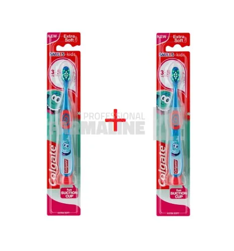 Colgate Periuta de dinti Smiles 3-5 ani 1 + 1 Cadou