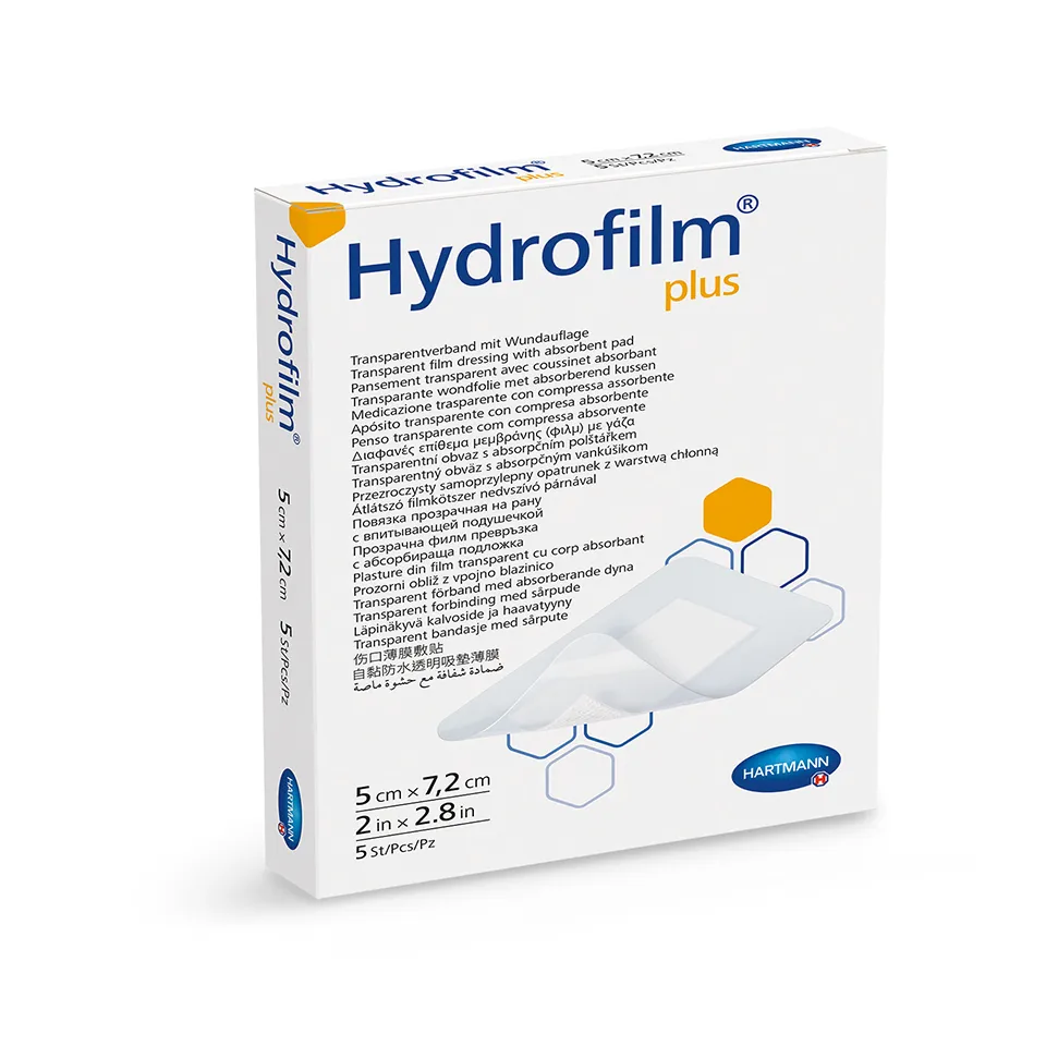 Hartmann Hydrofilm Plus 5/7.2cm  50 bucati