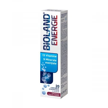 Bioland Energie, 20 comprimate efervescente, Biofarm