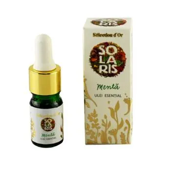 Ulei esential Selection d’Or cu menta, 5ml, Solaris