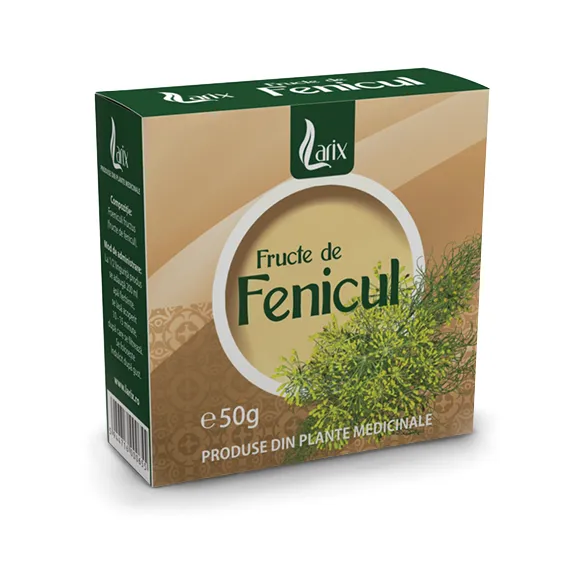 Ceai din Fructe de Fenicul, 50 g, Larix