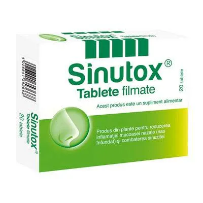 Sinutox x 20 comprimate