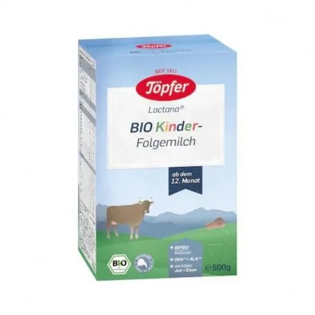 Topfer Bio Kinder Formula De Lapte Praf De La 1 An, 500G