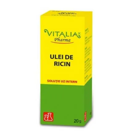 Ulei de ricin, 20 g, Vitalia