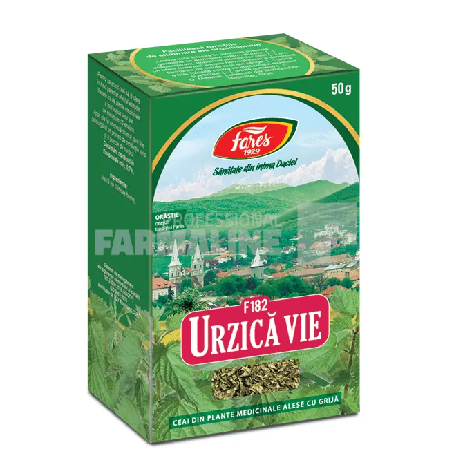 Fares Ceai de urzica vie 50 g