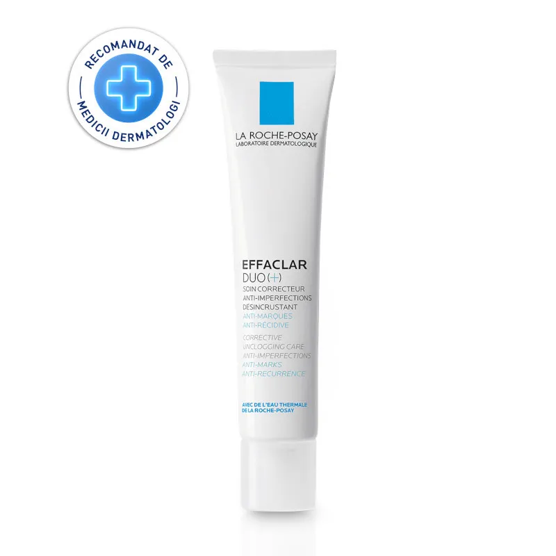 LA ROCHE POSAY EFFACLAR DUO+ CREMA DE FATA ANTI-IMPERFECTIUNI TEN GRAS CU TENDINTA ACNEICA 40ML