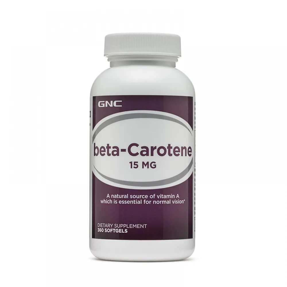 Beta-Caroten 15 mg (360 capsule), GNC