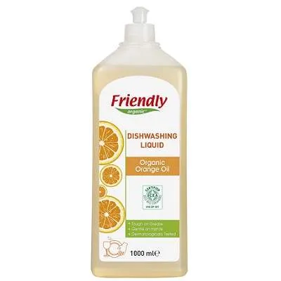 Friendly Detergent Vase Manual Portocale x 1000ml