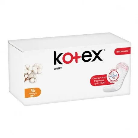 Kotex Absorbante zilnice Normal Liners, 56 bucati