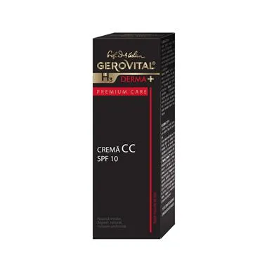 Gerovital H3 Derma+ Premium Care Crema CC SPF10 Medium Tent 30 ml