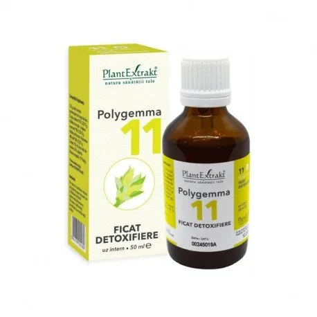 POLYGEMMA nr.11 Ficat – Detoxifiere, 50 ml