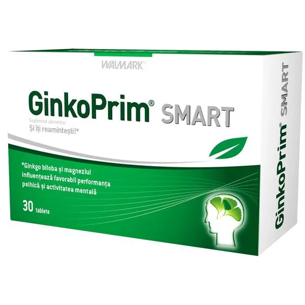 GinkoPrim Smart, 30 tablete, Walmark