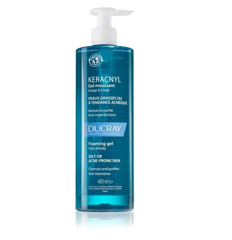 DUCRAY KERACNYL GEL CURATARE ANTI-ACNEE 400ML