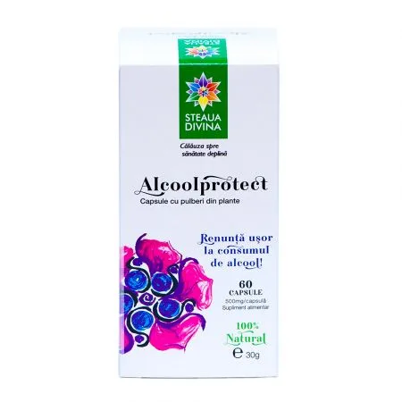 Alcoolprotect, 60 capsule, Steaua Divina