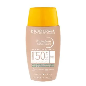 Fluid Nude Touch Mineral Auriu cu SPF50+ Photoderm, 40ml, Bioderma