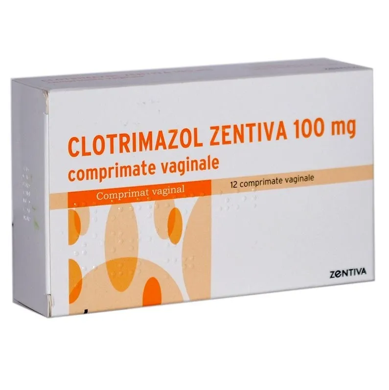 ZENTIVA CLOTRIMAZOL 100MG X 12 COMPRIMATE VAGINALE