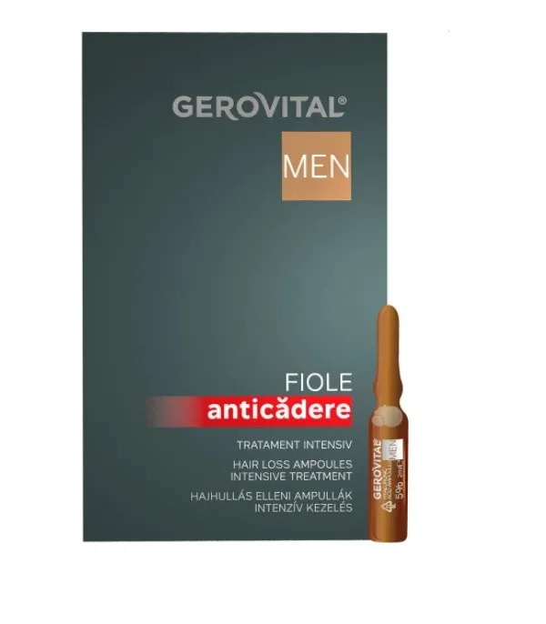 GEROVITAL MEN FIOLE ANTICADERE 10 FIOLE X 10ML