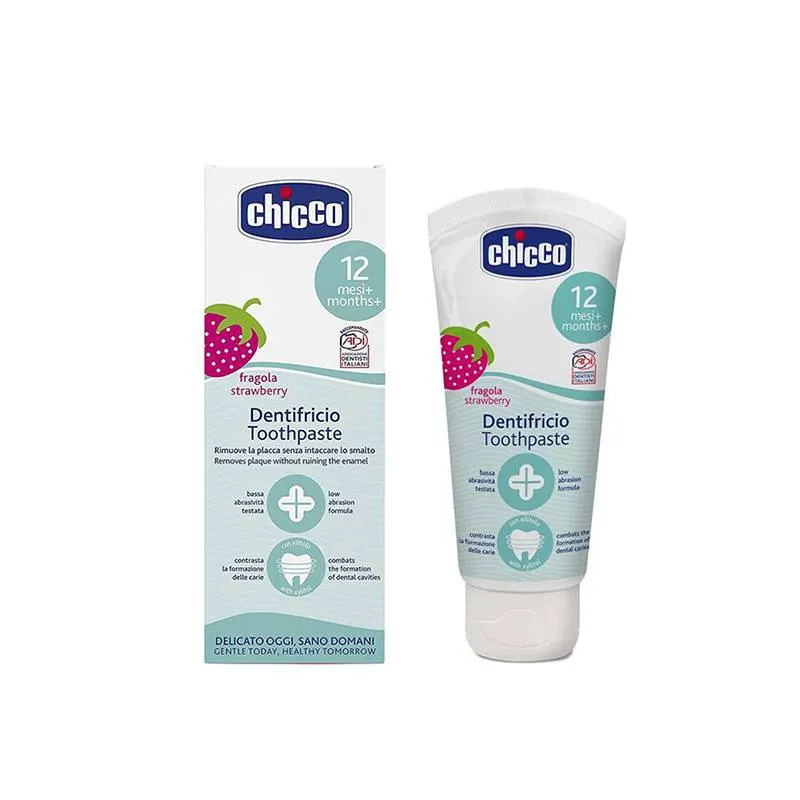 Chicco Pasta de dinti cu aroma capsuni 12 luni+ x 50ml