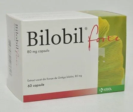 Bilobil forte 80 mg 60 capsule