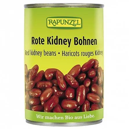 Fasole kidney rosie eco, 400g, Rapunzel