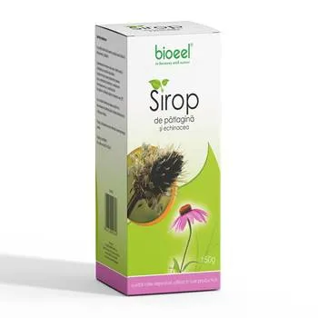 Sirop de patlagina si echinacea, 150ml, Bioeel