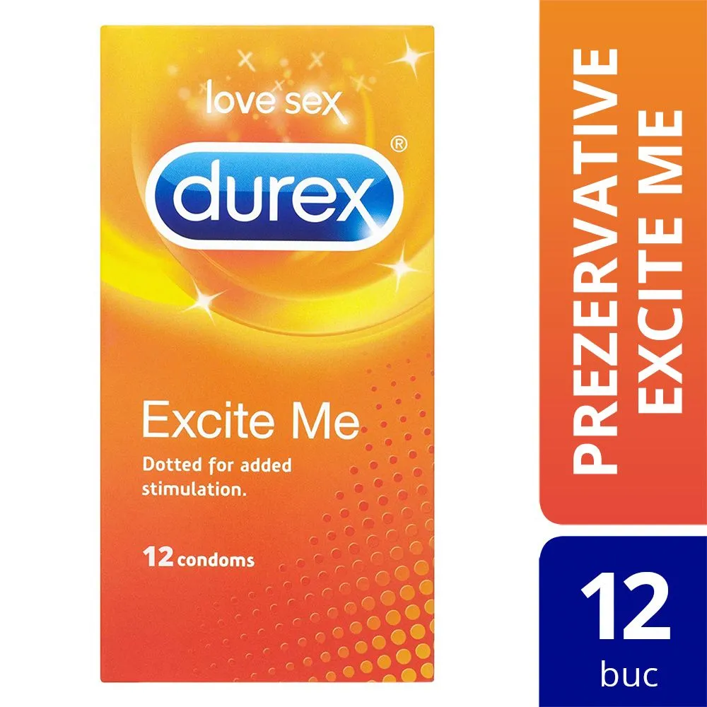 DUREX EXCITE ME X 12 PREZERVATIVE  PACHET