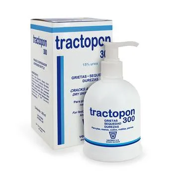 Crema hidratanta Tractopon dermoactiva cu uree 15%, 300ml, Vectem