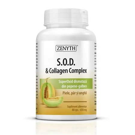 S.O.D. and Collagen Complex, 80 capsule, Zenyrh