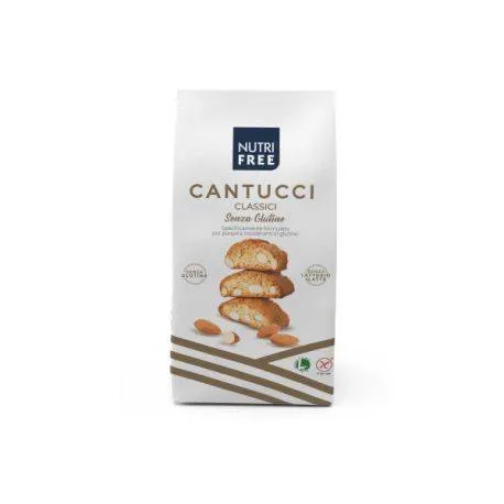 NutriFree Cantucci biscuiti cu migdale, fara gluten x 240g