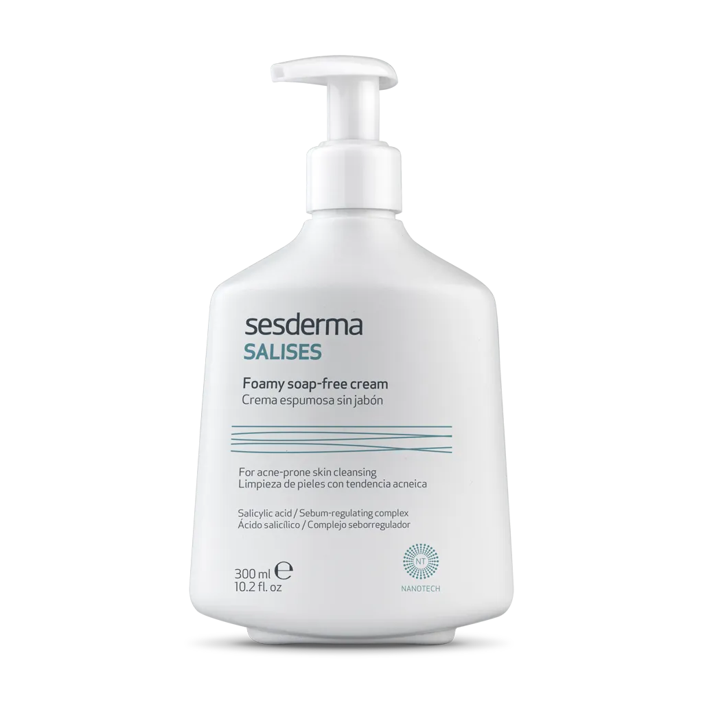 Crema pentru curatarea tenului gras Salises 300 ml ( Sesderma)