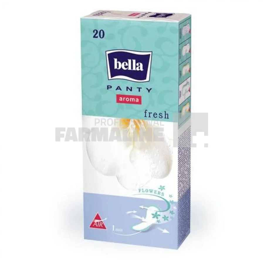 Bella Panty Aroma Fresh Absorbante zilnice 20 bucati