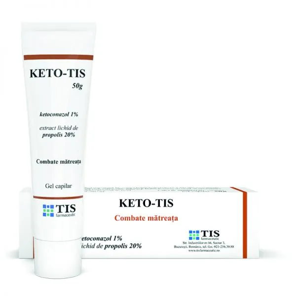 Keto-Tis gel capilar x 50g