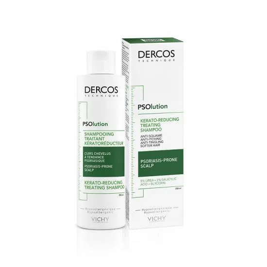 Vichy Dercos sampon tratament Keratoreductor PSOlution x 200ml