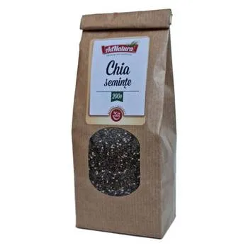 Seminte de chia, 200g, AdNatura