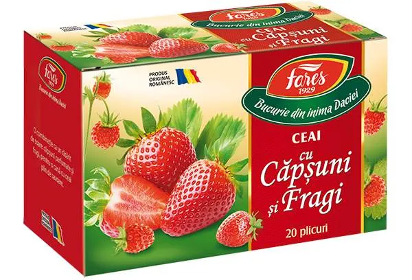 FARES CEAI CAPSUNI SI FRAGI 20PLICURI