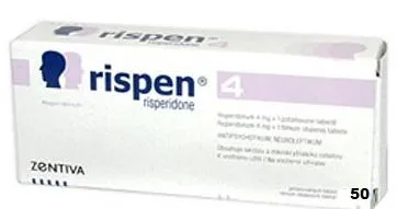 RISPEN 4 x 50 COMPR. FILM. 4 mg ZENTIVA KS