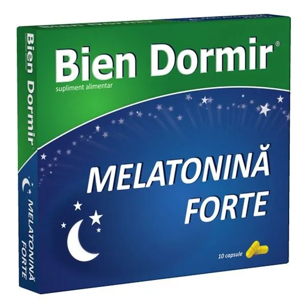 Bien Dormir Melatonina forte x 10 capsule (Fiterman)