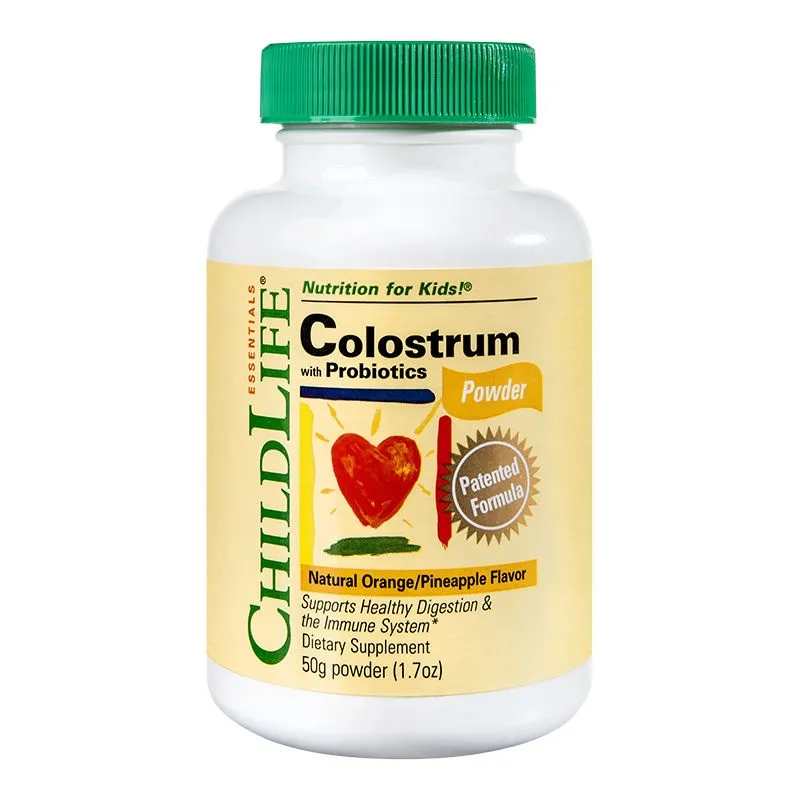 Colostrum with Probiotics Childlife Essentials, 50 g, Secom