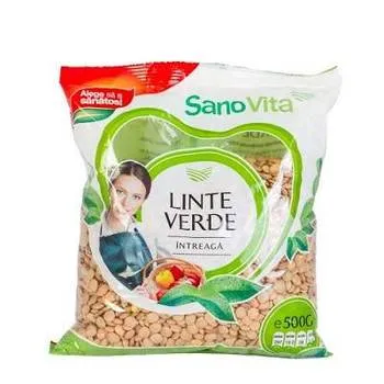 Linte verde, 500 g, SanoVita