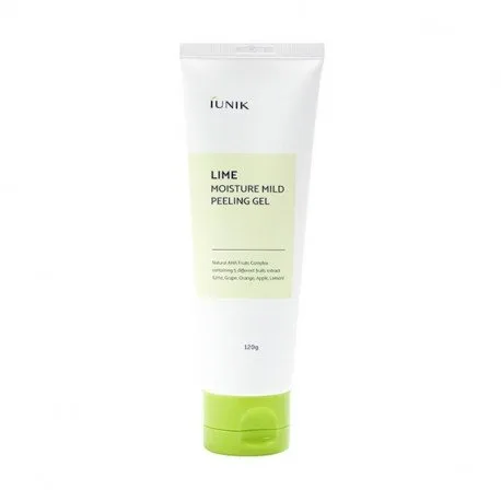 IUNIK Lime Exfoliant gel peeling cu efect hidratant, 120 ml