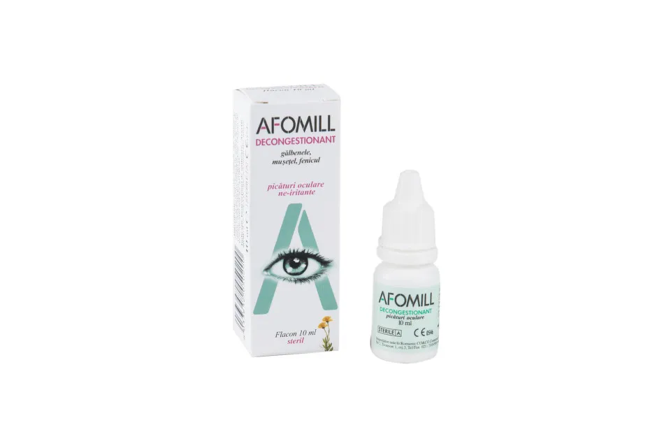 AFOMILL DECONGESTIONANT SOLUTIE OFTALMICA 10ML