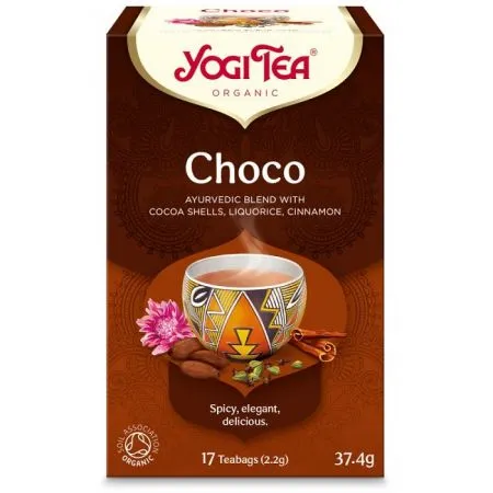 Ceai Bio Choco, 17 plicuri, Yogi Tea