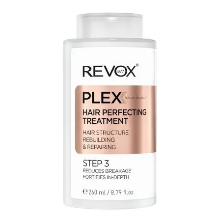 Tratament pentru par deteriorat Hair Perfecting Step 3, 260 ml, Revox Plex