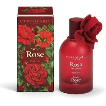 L'Erbolario Apa de parfum Purple Rose, 50ml