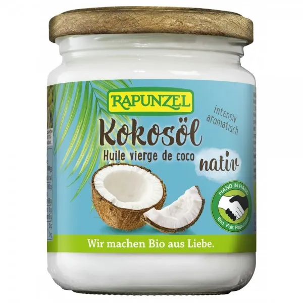 Ulei de cocos virgin ECO, 200g, Rapunzel